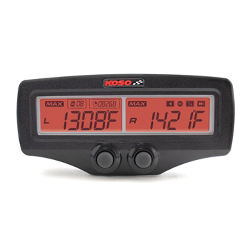 KOSO DUAL EXHAUST GAS TEMP.DATA LOGGER FAST REP. BA006000-X