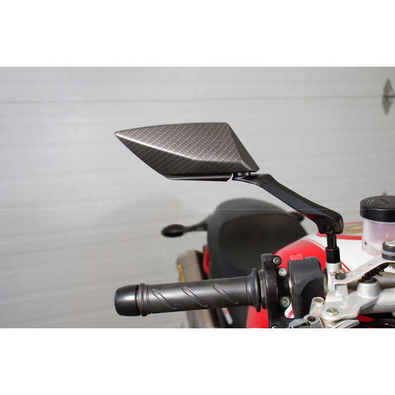 KOSO TT MIRROR CARBON LOOK SHELL / CLEAR LENS OA016CS0