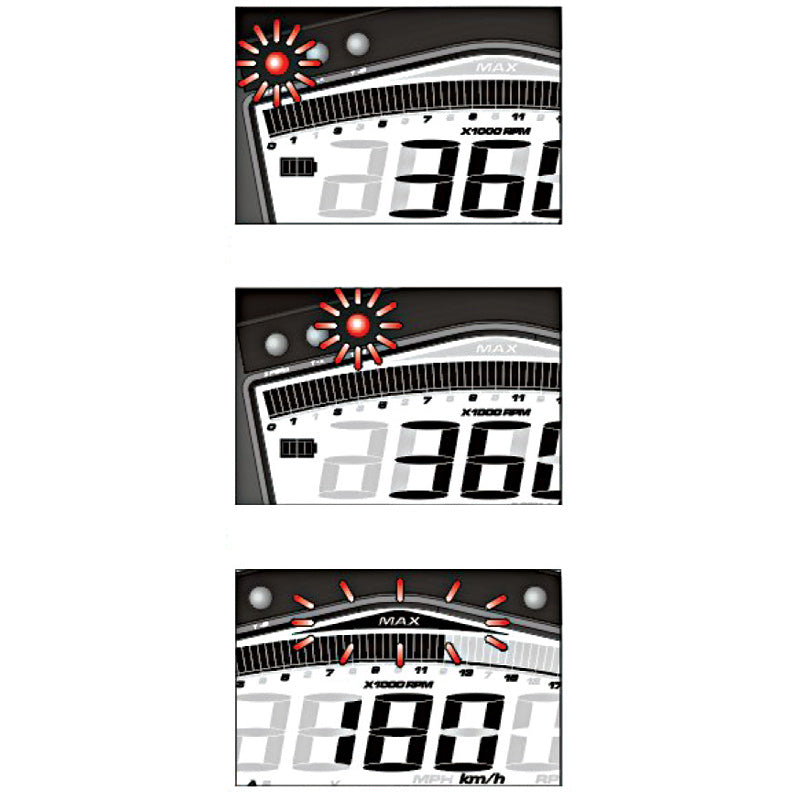 KOSO DB-02 DIGITAL LCD METER OFF-ROAD VERSION BA022W00