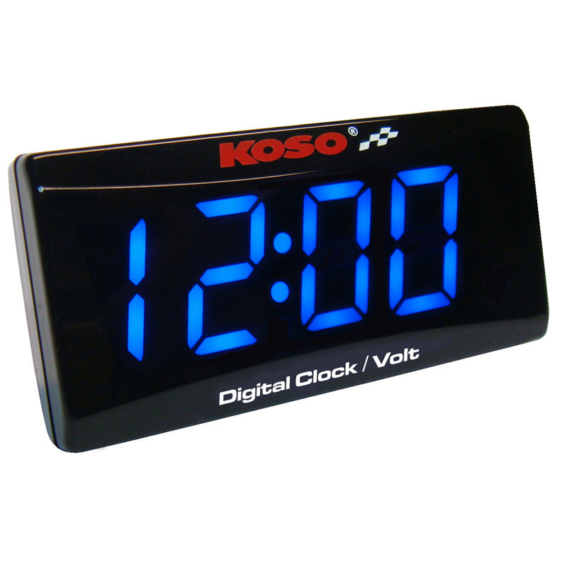 KOSO SUPER SLIM STYLE CLOCK / VOLT METER BA024B50