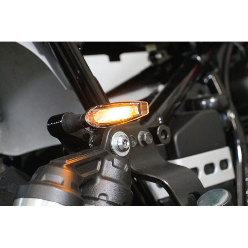 KOSO INFINITY DUAL LED INDICATOR SMOKE LENS D/FUNCTION HB030001