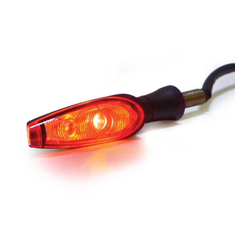 KOSO INFINITY DUAL LED INDICATOR SMOKE LENS D/FUNCTION HB030001