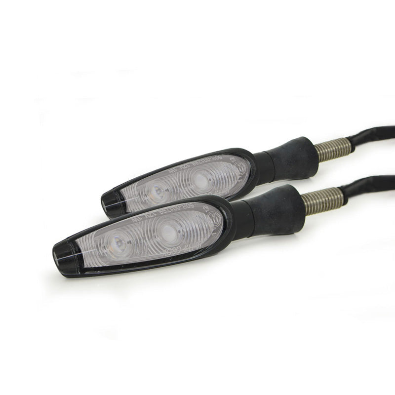 KOSO INFINITY DUAL LED INDICATOR SMOKE LENS D/FUNCTION HB030001