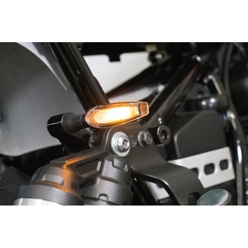 KOSO INFINITY DUAL LED INDICATOR SMOKE LENS S/FUNCTION HE030001