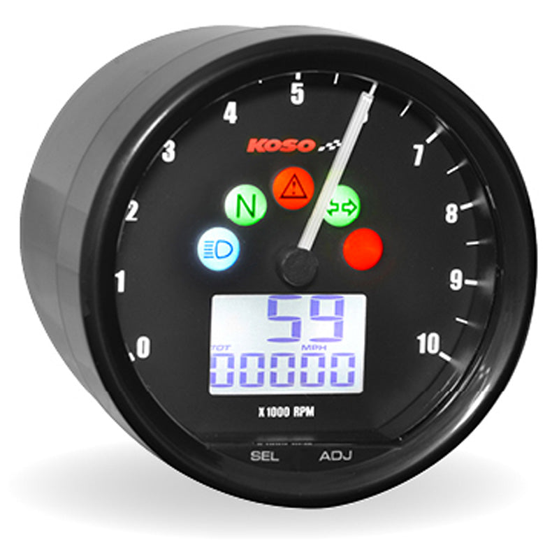 KOSO TNT-02 64MM MULITFUNCTION METER BA058100