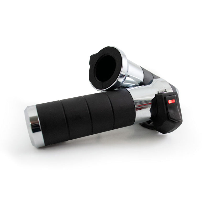KOSO TITAN-X HEATED GRIP FOR HD CABLE THROTTLE CHR 1'+ AX068M10