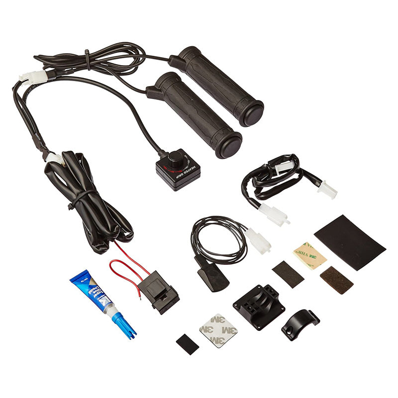 KOSO HEATED GRIPS MULTI ADJ. 7/8' +7/8' + THUMB ATV AM10711F