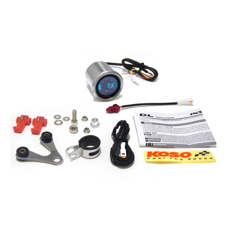 KOSO DL WATER TEMP METER FOR HARLEY BA484B20-HD