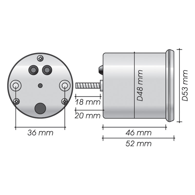 KOSO DL VOLT METER BA484B30