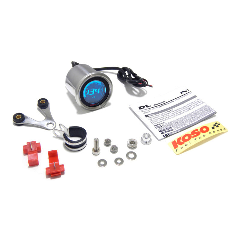 KOSO DL VOLT METER FOR HARLEY BA484B30-HD
