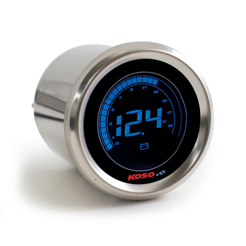 KOSO DL VOLT METER FOR HARLEY BA484B30-HD