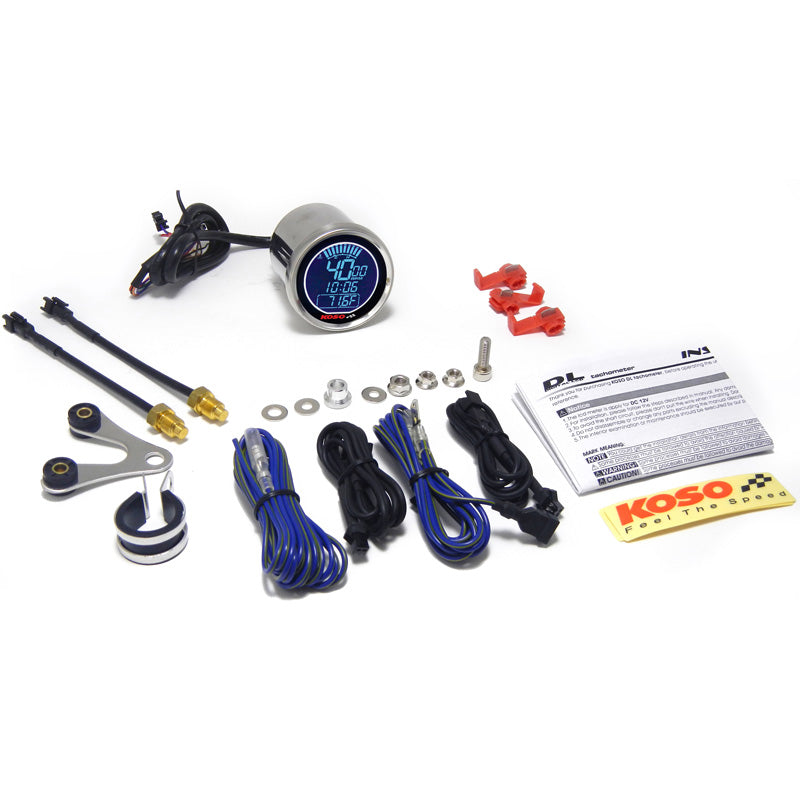 KOSO DL STYLE UNIVERSAL TACHOMETER 55MM BA552B80