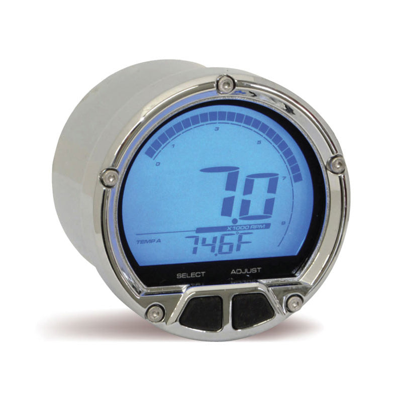 KOSO DL-02R TACHOMETER (FIT BULLET CASING)FOR HARLEY BA555B19-HD