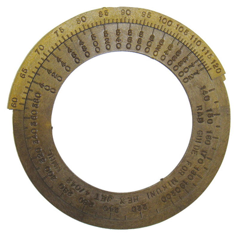 KOSO GUIDE JETTING TOOL MIKUNI HEXAGONAL JET SMALL RW01