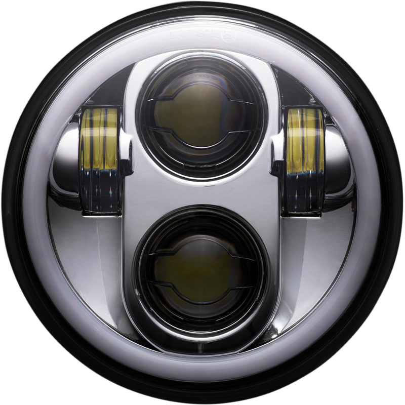 CUSTOM DYNAMICS HEADLIGHT PG 5.75"HALO C PG-575-C