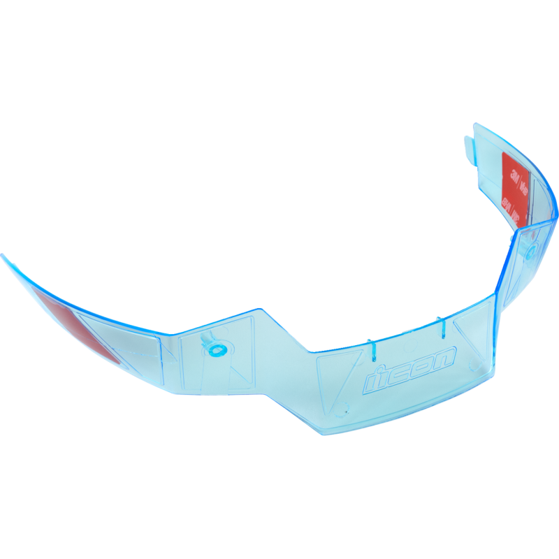ICON AFLT REAR SPOILER DAYGLO BL 0133-1547
