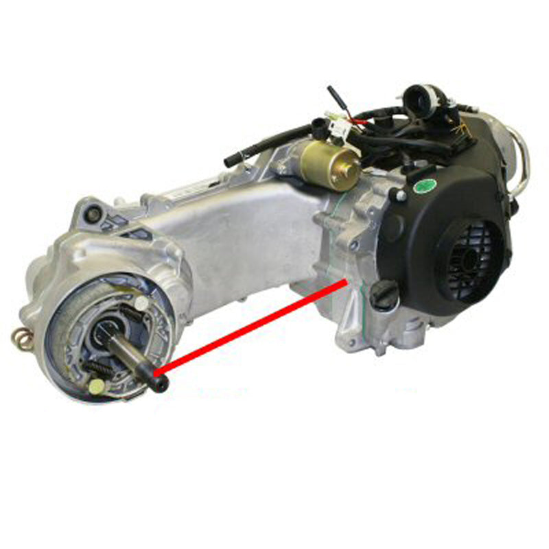 MS24 GY6 50CC COMPLETE ENGINE QMB139 (LONG CASE) 3073009