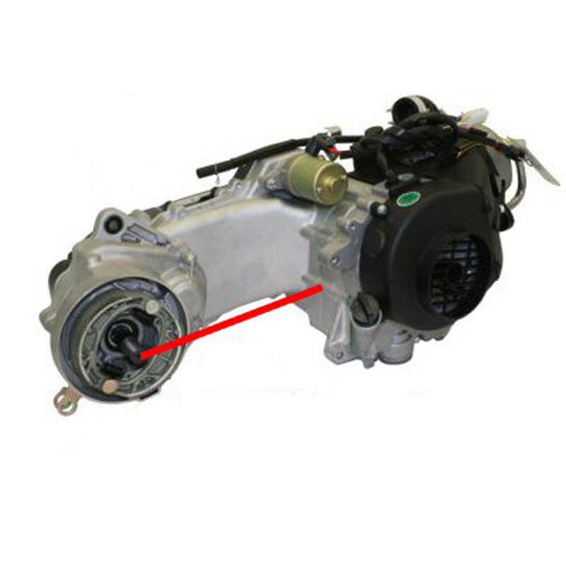 MS24 GY6 50CC COMPLETE ENGINE QMB139 (SHORT CASE) 3073010