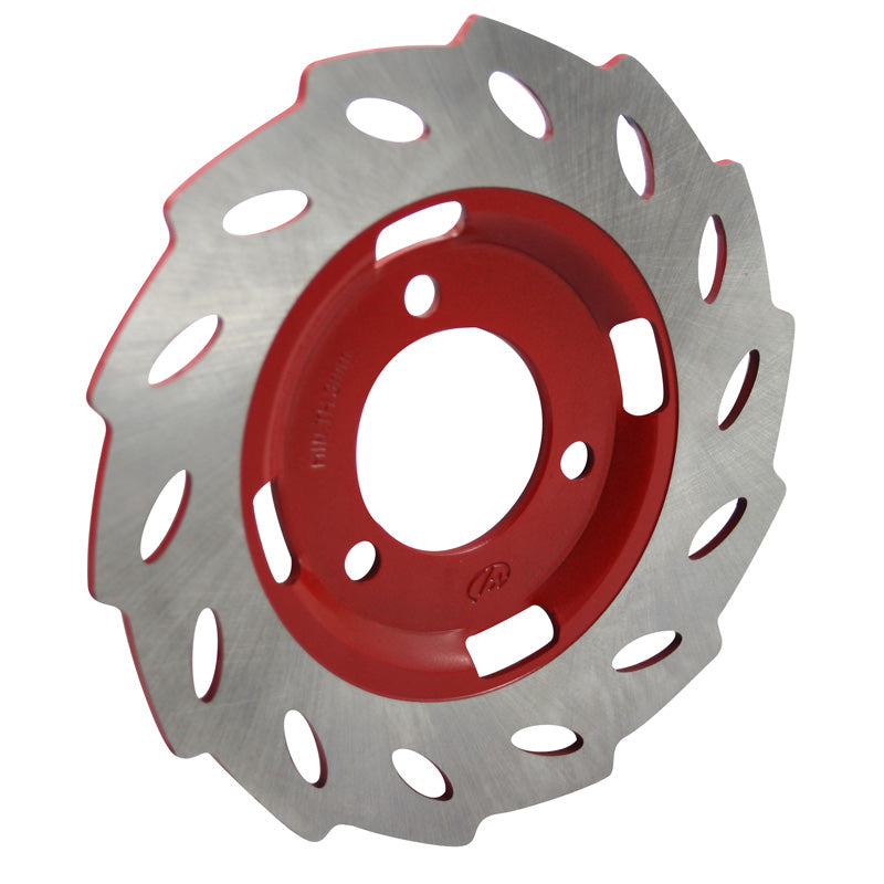 MS24 YW50 FRONT ROTOR FLOWER TYPE RED 3075000