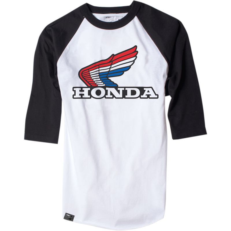 FACTORY EFFEX-APPAREL TEE BB HONDA VINT WT/BLK 2X 17-87338