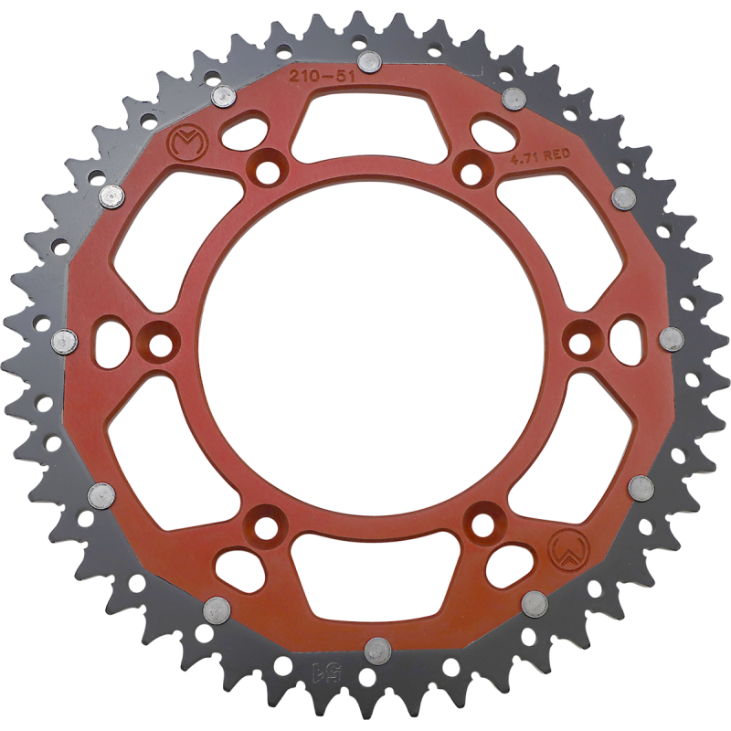 MOOSE RACING SPROCKET DUAL MSE 51 RD 1210-210-51-13X