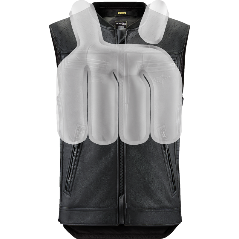 ALPINESTARS (TEC AIR) TECH AIR 3 CANVAS VEST BK 4XL 6500224-10-4XL