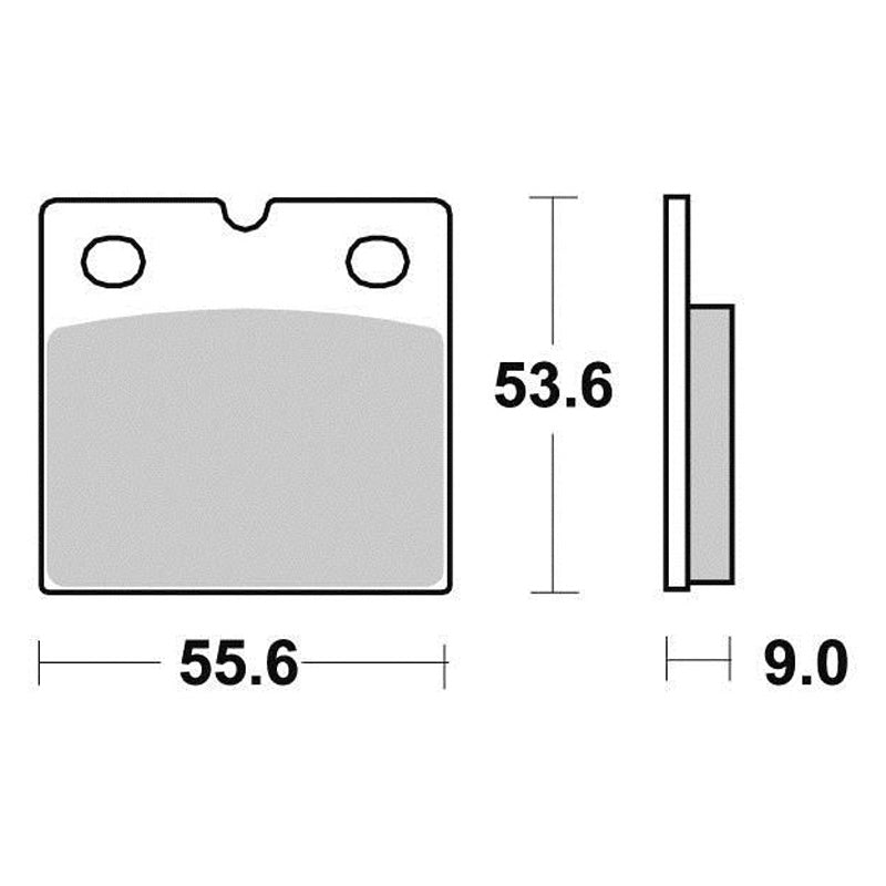 FERODO BRAKE PAD FDB108EF FDB108EF