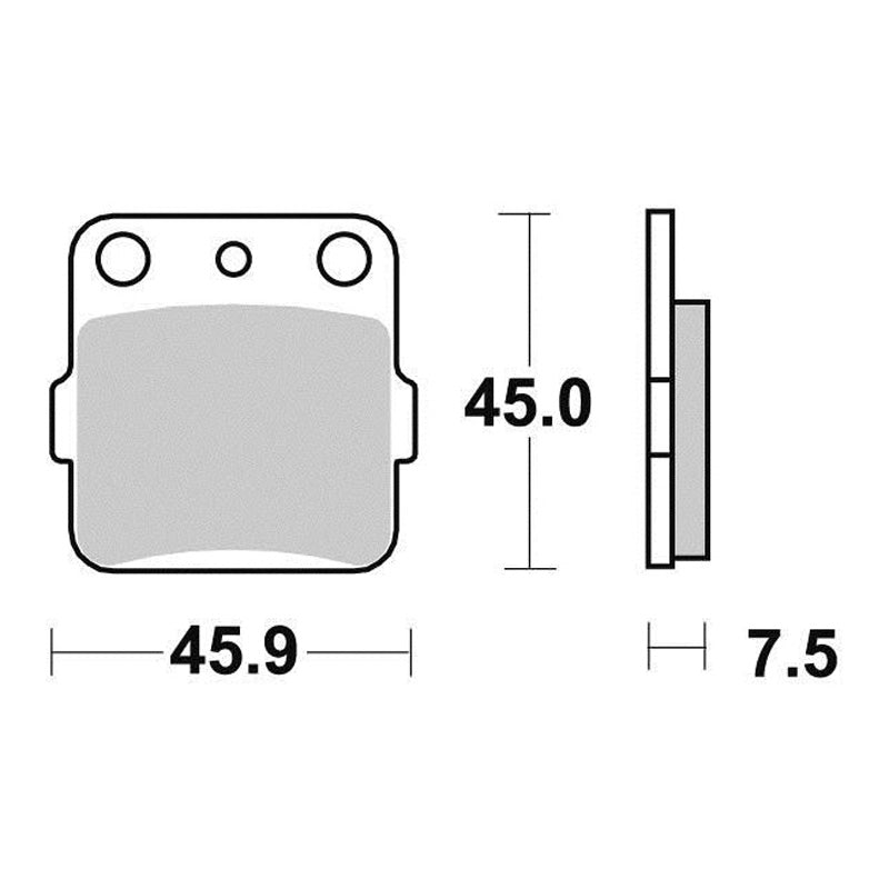 FERODO BRAKE PAD FDB381EF FDB381EF