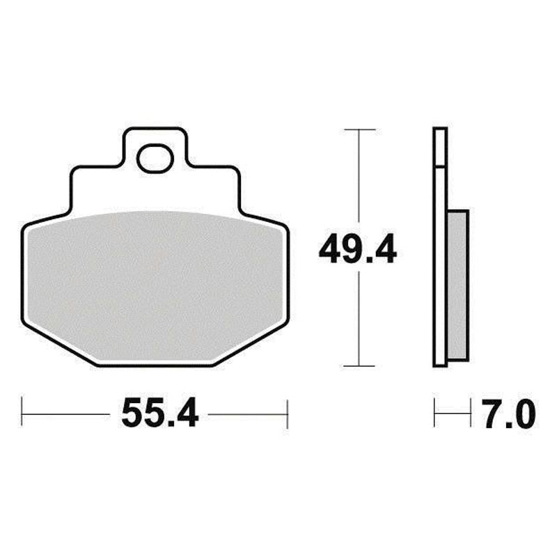 FERODO BRAKE PAD310321EF FDB2115EF