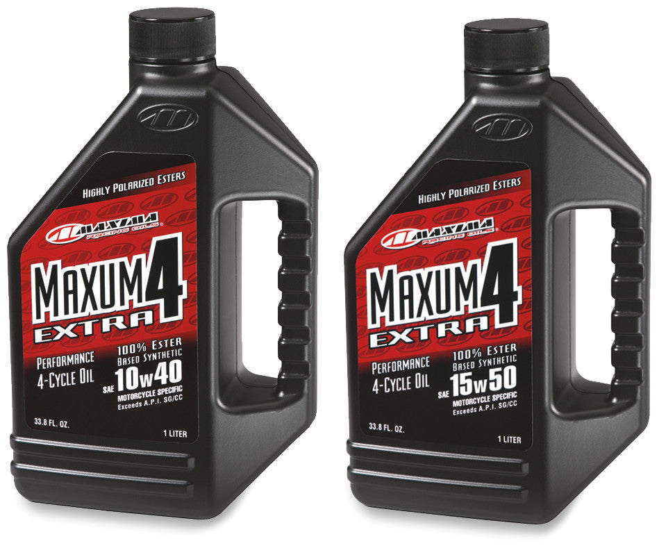 MAXIMA RACING OIL MAXUM4 EXTRA 100% SYN 10W40 128OZ/3.8L 169128-EA