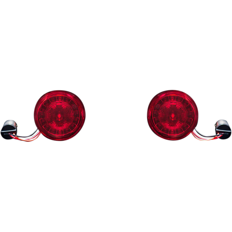CUSTOM DYNAMICS PROBEAM RED LED T/S 1157 INSERTS PB-RR-1157