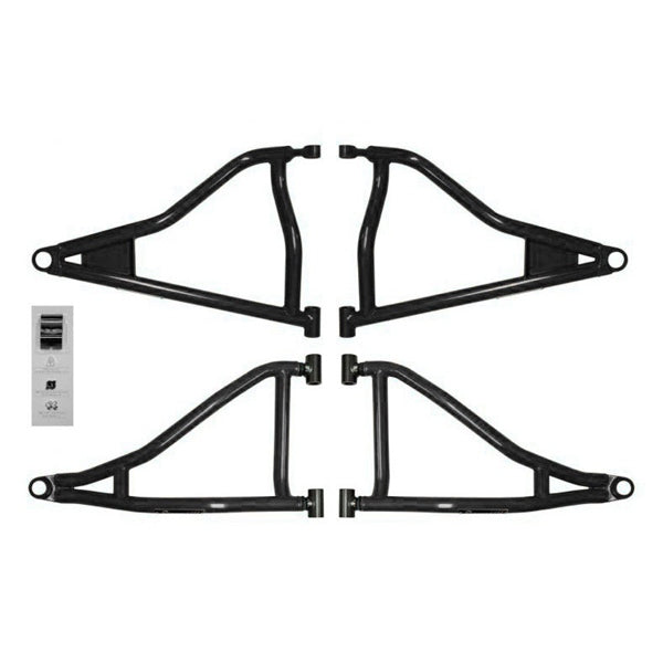 SUPER ATV A-ARM H-CLEAR FT OFFSET BK POL AAPRZRXPTHC1.5SBJ02