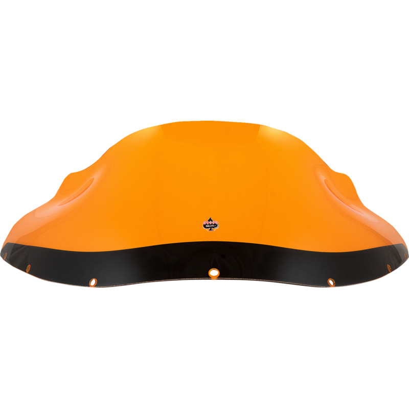 KLOCK WERKS WINDSHIELD FLARE FXRP 9" ORANGE KWW-02-0612