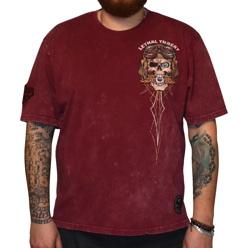 LETHAL THREAT TEE VV EYE4EYERACE RED 3X VV40179XXXL