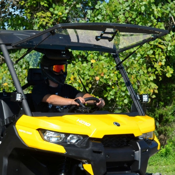 SUPER ATV WINDSHIELD FLIP CLR C-AM SUPERATV FWSCADEF70
