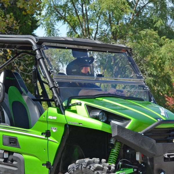 SUPER ATV WINDSHIELD FLIP CLR KAWA SUPERATV FWSKTRX400270