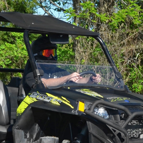 SUPER ATV WINDSHIELD HALF CLR POL SUPERATV HWSPRZR00175