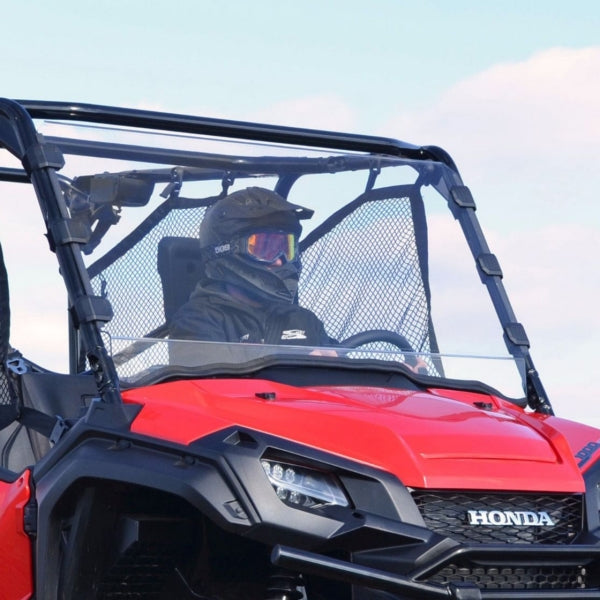 SUPER ATV WINDSHIELD FULL NO SCRATCH HON CLR WSHPIO1K70