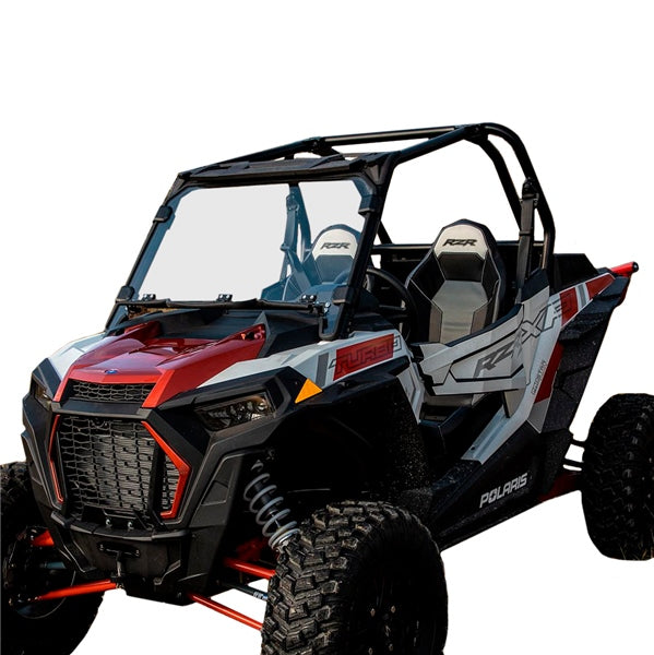 SUPER ATV WINDSHIELD FULL VENT CLR SCRATCH RESIS WSPRZR1K002V70