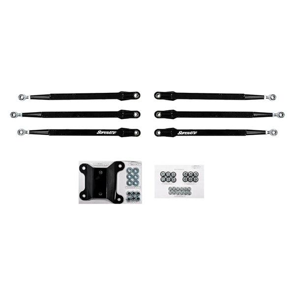 SUPER ATV RADIUS ARM STRAIGHT BOXED BK C-AM RACAX3RSBX02