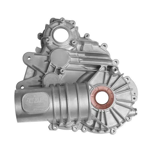 SUPER ATV TRANSMISSION CASE LF POL SUPERATV TMC01001L