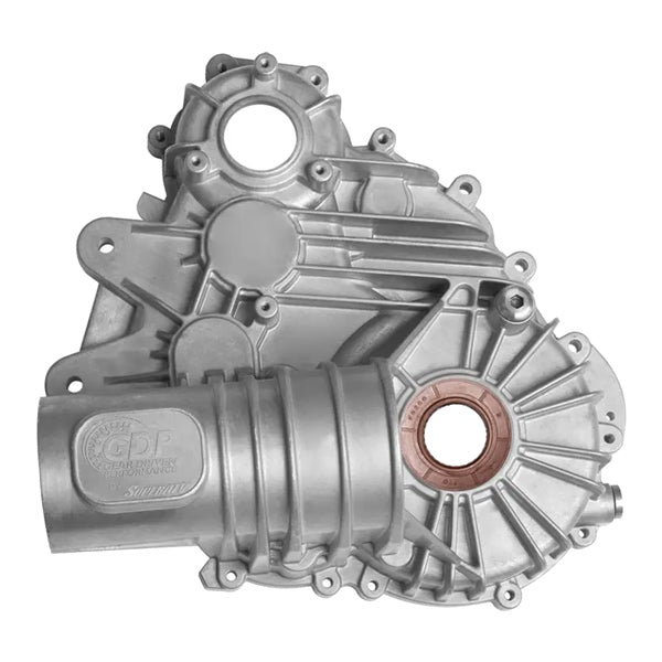 SUPER ATV TRANSMISSION CASE HALF POL SUPERATV TMC01001L2