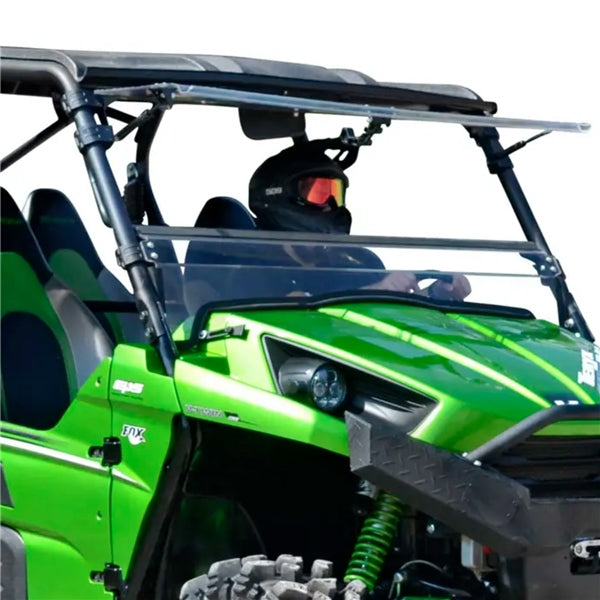 SUPER ATV WINDSHIELD FLIP CLR KAWA SUPERATV FWSKTRX400570