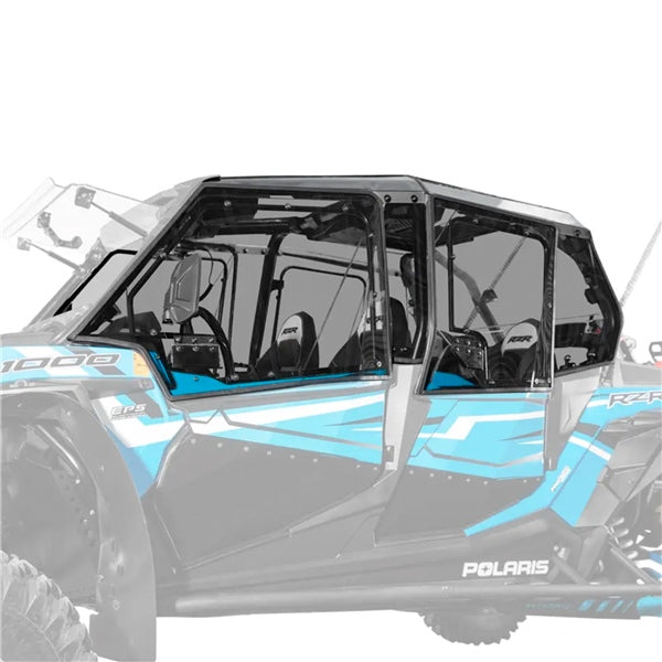 SUPER ATV HARD CAB ENCLOSURE UPR DOOR POL SUPERATV DOORPRZRXP4001RWS1