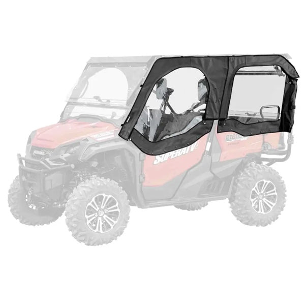 SUPER ATV SOFT CAB ENCLOSURE UPR DOOR HON SUPERATV SEHPIO1K5001RWS1
