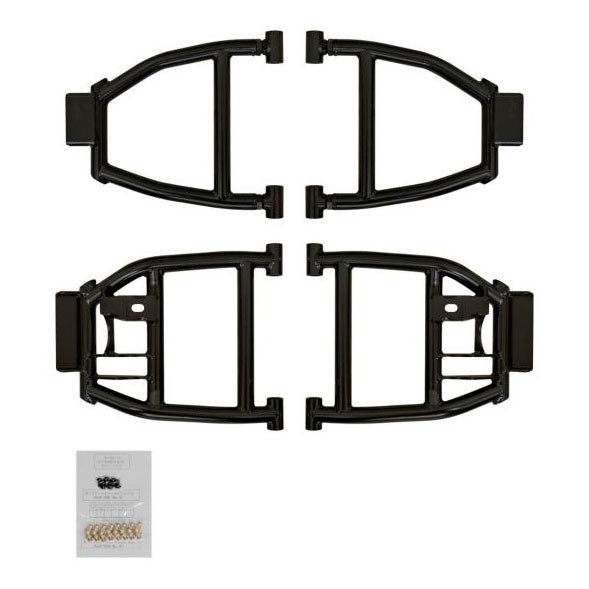 SUPER ATV A-ARM H-CLEAR RR BK POL AAPRAN900RHC02