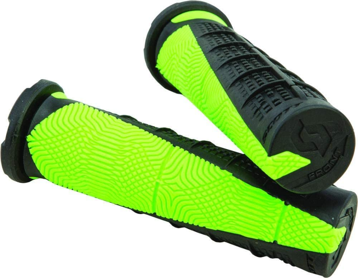 SCOTT DEUCE ATV GRIP BLACK/NEON GREEN 217892-5043