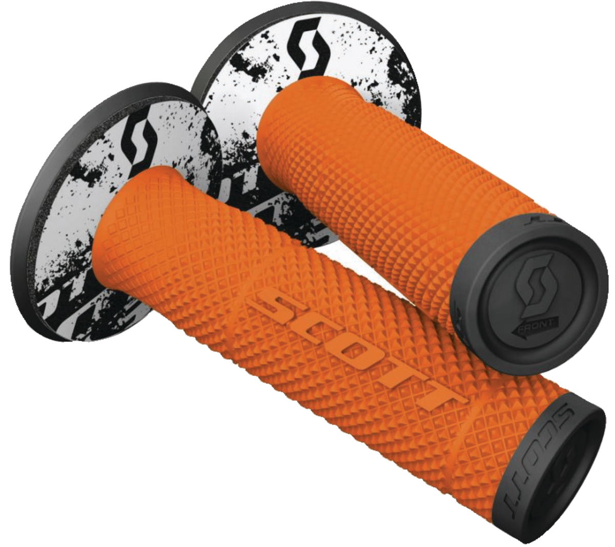 SCOTT SX II GRIP NEON ORANGE/BLACK 219624-5857