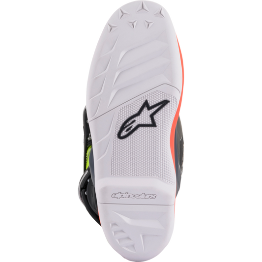 ALPINESTARS BOOT TECH 7S GY/RD/YL 5 2015017-9058-5