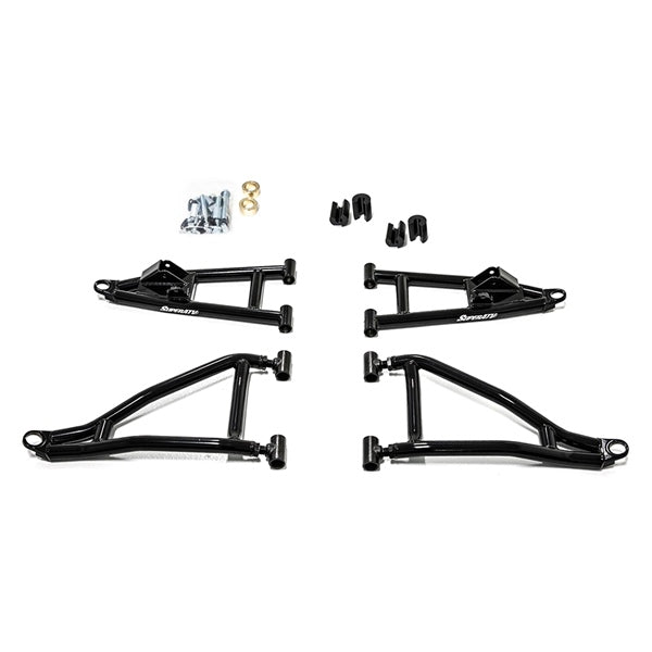 SUPER ATV A-ARM H-CLEAR FWD OFFSET BK POL AAPRAN1K2HC02